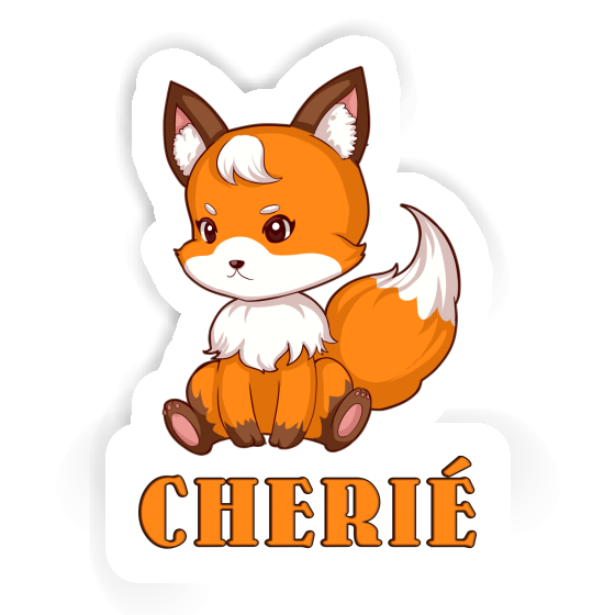 Sticker Fox Cherie Notebook Image