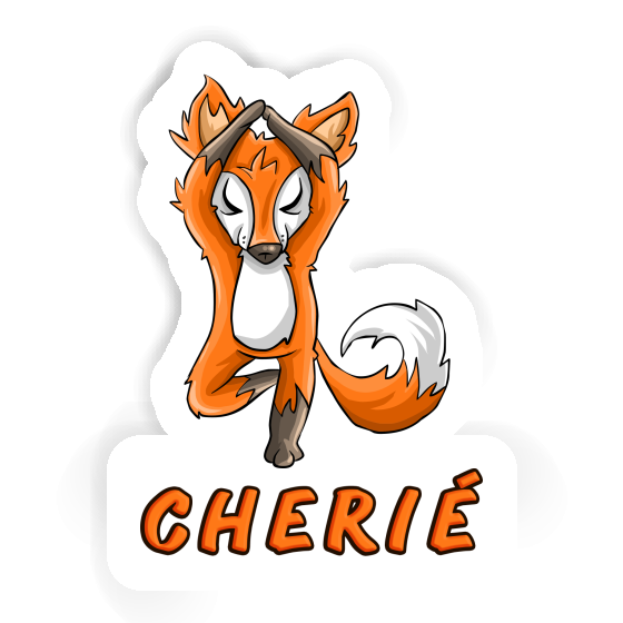 Sticker Yoga Fox Cherie Gift package Image