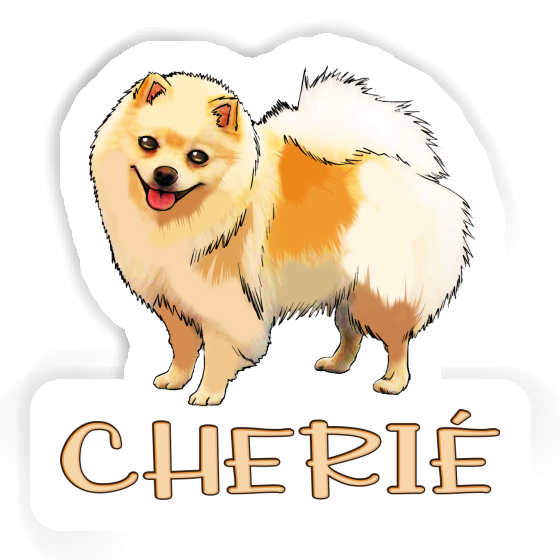 Cherié Autocollant Spitz allemand Laptop Image