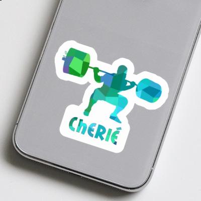 Sticker Cherie Weightlifter Image