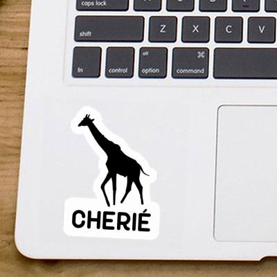 Sticker Giraffe Cherie Laptop Image