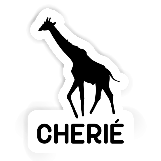 Sticker Giraffe Cherie Image