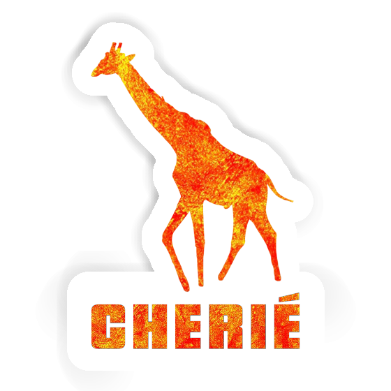 Sticker Cherie Giraffe Gift package Image