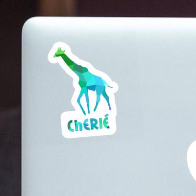 Sticker Cherie Giraffe Notebook Image