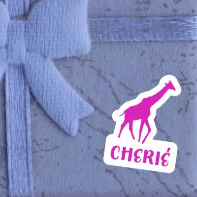 Cherie Sticker Giraffe Laptop Image