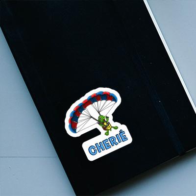 Sticker Cherié Gleitschirmpilot Notebook Image