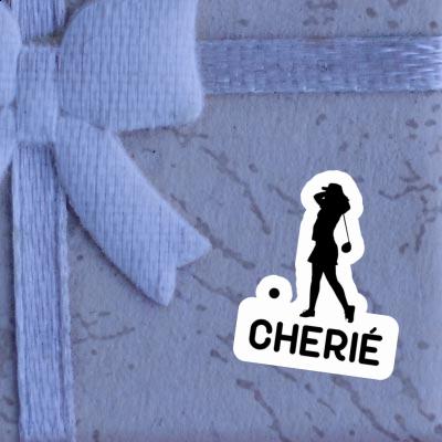 Sticker Golfer Cherie Image