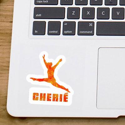 Sticker Cherié Gymnastin Laptop Image