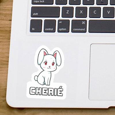 Autocollant Cherié Lapin Laptop Image