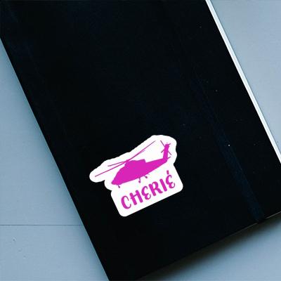 Sticker Cherie Helicopter Gift package Image