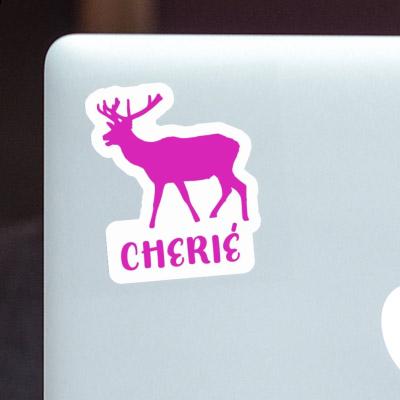 Cherié Sticker Hirsch Laptop Image