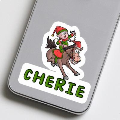 Sticker Rider Cherié Notebook Image