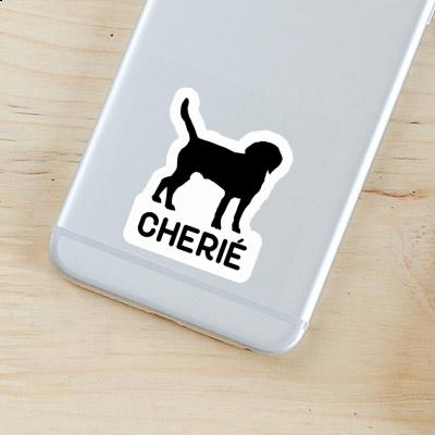 Sticker Cherié Dog Laptop Image