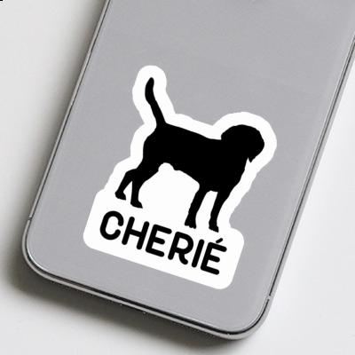 Cherié Aufkleber Hund Laptop Image