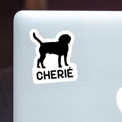 Sticker Cherié Dog Laptop Image