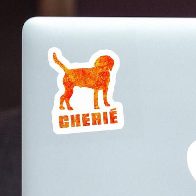 Aufkleber Hund Cherié Laptop Image