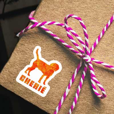 Aufkleber Hund Cherié Gift package Image