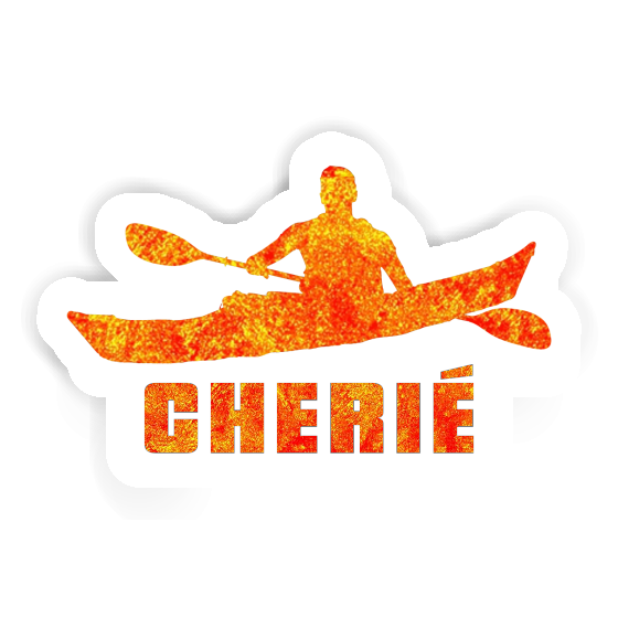 Sticker Kayaker Cherie Notebook Image