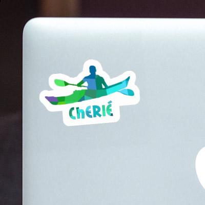 Sticker Kayaker Cherie Notebook Image