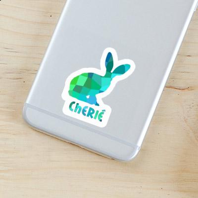 Sticker Rabbit Cherie Laptop Image