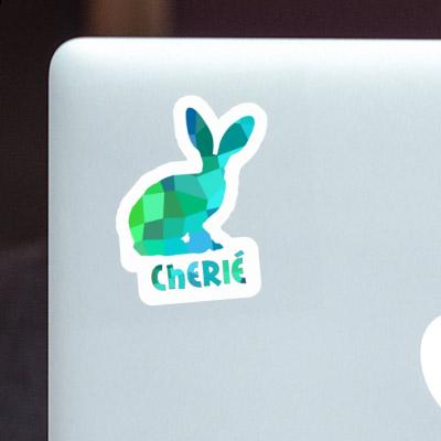 Sticker Rabbit Cherie Notebook Image