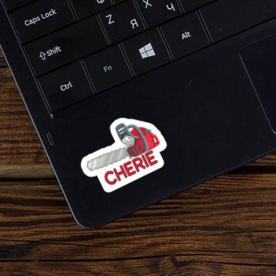 Chainsaw Sticker Cherie Notebook Image