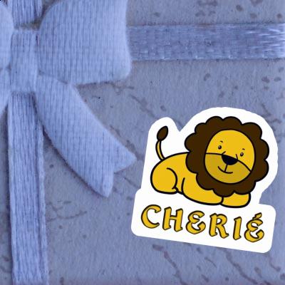 Lion Sticker Cherie Laptop Image