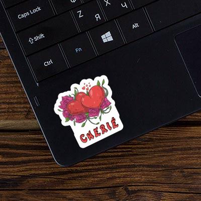 Cherie Sticker Heart Laptop Image