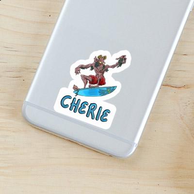 Cherie Sticker Surfer Notebook Image