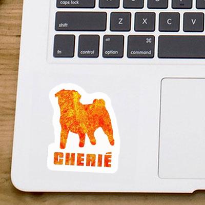 Sticker Cherié Pug Image