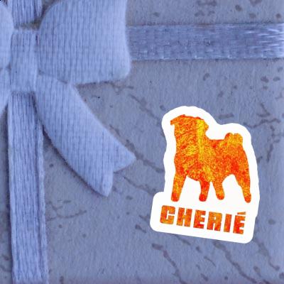 Sticker Cherié Pug Gift package Image