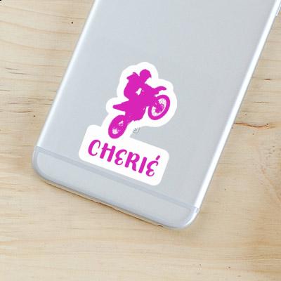 Sticker Cherié Motocross Jumper Notebook Image