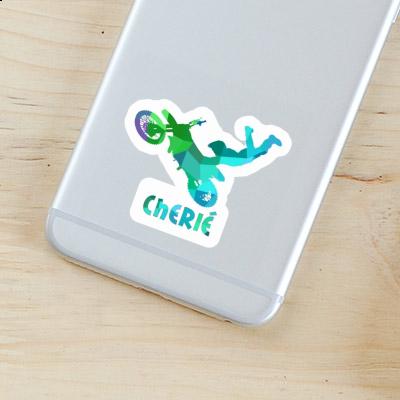 Motocross Rider Sticker Cherié Gift package Image