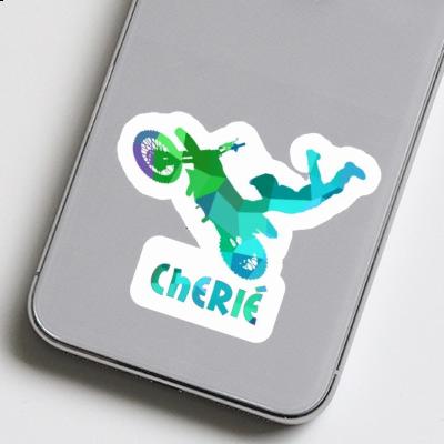 Motocross Rider Sticker Cherié Gift package Image