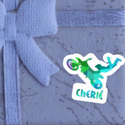 Motocross Rider Sticker Cherié Gift package Image