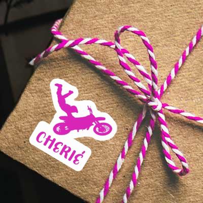 Cherié Sticker Motocross Rider Gift package Image