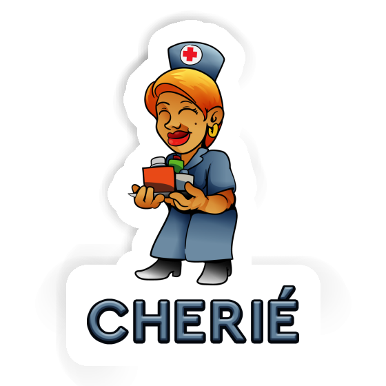 Cherie Sticker Nurse Laptop Image