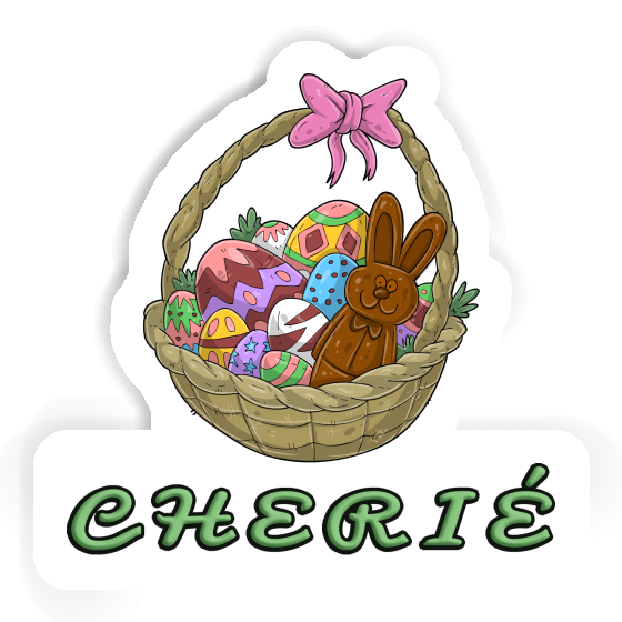 Cherie Sticker Easter basket Notebook Image