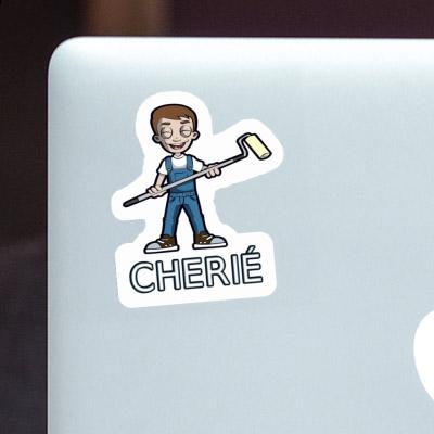 Sticker Cherie Painter Notebook Image