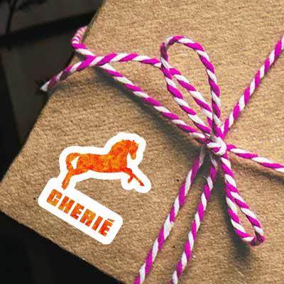 Sticker Horse Cherié Laptop Image