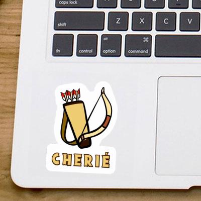 Sticker Arrow Bow Cherié Laptop Image