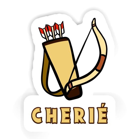 Sticker Arrow Bow Cherié Notebook Image