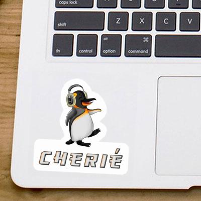 Sticker Penguin Cherié Laptop Image