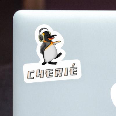 Sticker Cherie Musik-Pinguin Laptop Image