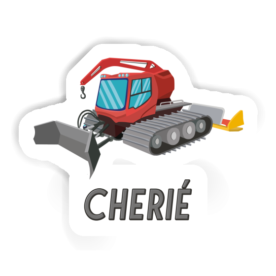 Sticker Cherie Snowcat Laptop Image