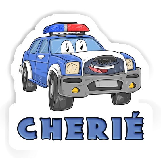 Cherie Sticker Police Car Notebook Image