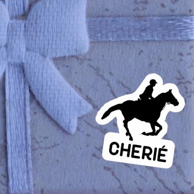 Cherie Sticker Horse Rider Laptop Image