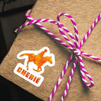 Sticker Cherié Horse Rider Notebook Image