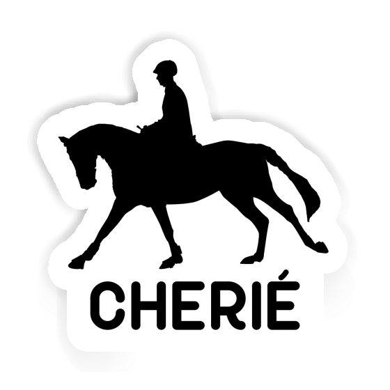 Sticker Cherié Horse Rider Laptop Image