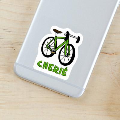 Sticker Racing Bicycle Cherie Image